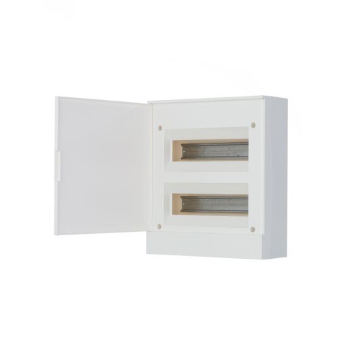 Бокс настенный Basic E 24М бел. непрозр. дверь (с клемм) ABB 1SZR004002A2107