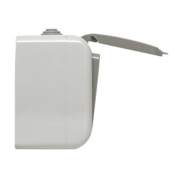 Блок ОП розетка 1-м 16А с заземл. с крышкой+выключатель 1-кл. Мурманск IP54 сер. EKF EFRV16-050-30-5