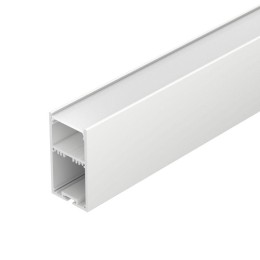 Профиль с экраном SL-LINE-3667-2500 WHITE+OPAL 2.5м алюм. Arlight 036303