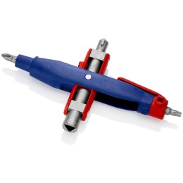 Ключ штифтовый для стандартных шкафов и систем запирания L-145мм Knipex KN-001107