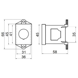 Адаптер для установки на DIN-рейку Rexant 36-9011