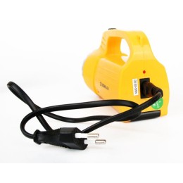 Фонарь аккумуляторный LED3819CSM 9LED + 12SMD 2 режима аккум. SLA 220В желт. Ultraflash 12102/12860