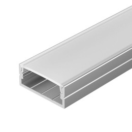 Профиль с экраном ARH-WIDE-H10-2000 ANOD+OPAL 2м алюм. Arlight 036768