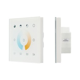 Панель сенсорная DALI-901-11-1G-4SC-MIX-DT8-IN White (BUS/230В) (IP20 пластик) INTELLIGENT ARLIGHT 0
