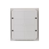 Корпус встраиваемый ЩРВ-П-24 35х30х10 24мод. IP41 пластик. DEKraft 31006DEK