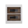 Корпус встраиваемый ЩРВ-П-24 35х30х10 24мод. IP41 пластик. DEKraft 31006DEK