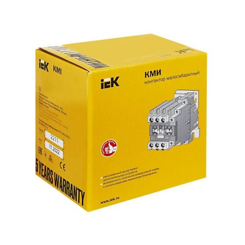 Контактор КМИ-49512 95А 400В/AC3 1НО 1Н3 KARAT IEK KKM41-095-400-11
