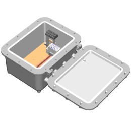 Блок коммутации и управления 1Ex d IIB+H2 T5 Gb IP66 364х284х215мм БКУ-1-01 Ex Тахион 14006