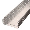 Лоток перфорированный Стандарт INOX (AISI 409) 200х80х3000 (0,8 мм) (6 м/уп) Промрукав