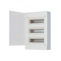 Бокс настенный Basic E 36М бел. непрозр. дверь (с клемм) ABB 1SZR004002A2109