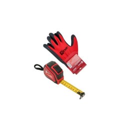Рулетка измерительная РС-10 5мх25мм Autostop магнит + перчатки PROFI Expert EKF rs-10-5-25-set-01