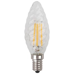 ЭРА F-LED BTW-7W-827-E14 (филамент, свеча витая, 7Вт, тепл, E14)