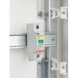 Ограничитель перенапряжения ОПС1-B 1P KARAT IEK MOP20-1-B