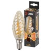 ЭРА F-LED BTW-7W-827-E14 gold (филамент, свеча витая золот., 7Вт, тепл, E14)