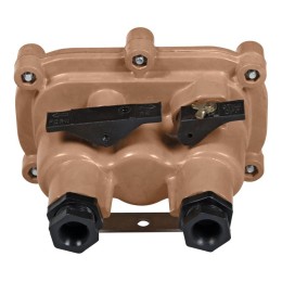 Пост кнопочный КУ-93 1Exdb IIB T5 Gb/Ex tb IIIC T95C Db-ХЛ2 ВЭЛАН