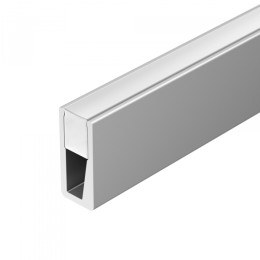 Arlight Профиль с экраном ALU-NANO-6-2000 ANOD+SILICONE (Алюминий)