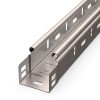 Лоток перфорированный Стандарт INOX (AISI 409) 50х50х3000 (0,7 мм) (24 м/уп) Промрукав