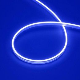 Лента светодиодная MOONLIGHT-SIDE-A168-4x10mm 24V Blue 7.2Вт/м IP65 wire x2 прямой вывод кабеля герм