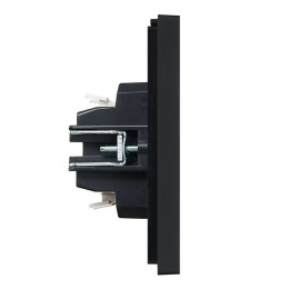 Выключатель перекрестный 1-кл. СП FORTE&PIANO 10А FP112 черн. IEK FP-V13-0-10-1-K02