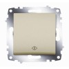 Переключатель перекрестный 1-кл. СП Cosmo 10А IP20 (сх. 7) механизм титаниум ABB 619-011400-214