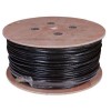 Кабель витая пара U/UTP CAT 5е PE 25PR 24AWG OUTDOOR SOLID черн. 305м РФ Rexant 01-1122-R