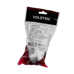 Разветвитель 3-м с заземл. 6А IP20 Z-1/3А (уп.2шт) Volsten 9377