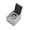 Розетка 1-м ОП INDUSTRIAL IP54 с заземл. сер. Kranz KR-78-0611