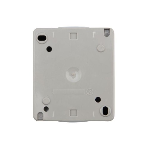 Розетка 1-м ОП INDUSTRIAL IP54 с заземл. сер. Kranz KR-78-0611
