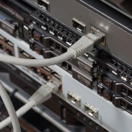 Патч-корд F/UTP кат.6 RJ45-RJ45 LSZH экранир. 1м сер. Rexant 18-8102-1