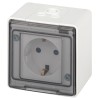 Розетка Эксперт 11-2502-01 2P+E IP55 шторки 16А-250В ОУ бел. Эра Б0063280