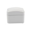 Розетка 1-м ОП Mini OG IP54 с заземл. керамика бел. Kranz KR-78-0605