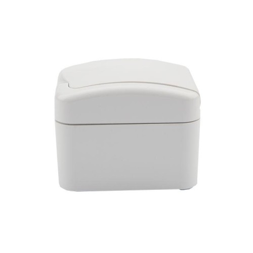 Розетка 1-м ОП Mini OG IP54 с заземл. керамика бел. Kranz KR-78-0605