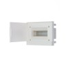 Бокс в нишу Basic E 8М бел. непрозр. дверь (с клемм) ABB 1SZR004002A1103