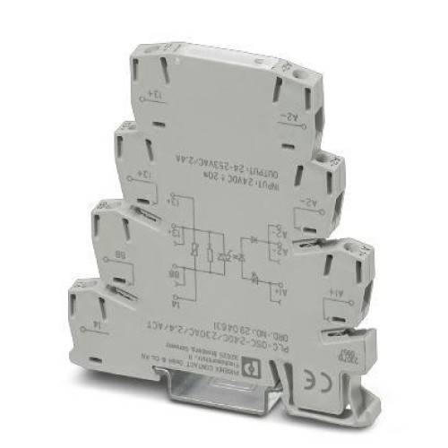 Модуль полупроводникового реле PLC-OSC- 24DC/230AC/2.4/ACT Phoenix Contact 2904631