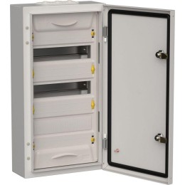 Корпус ЩРн-36 (1х36) TITAN 5 585х310х140 IP54 метал. сер. IEK TI5-50-N-036-54-7035