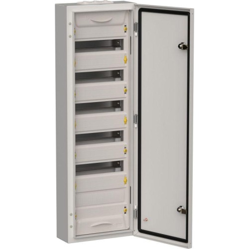 Корпус ЩРн-72 (1х72) TITAN 5 960х310х140 IP54 метал. сер. IEK TI5-50-N-072-54-7035