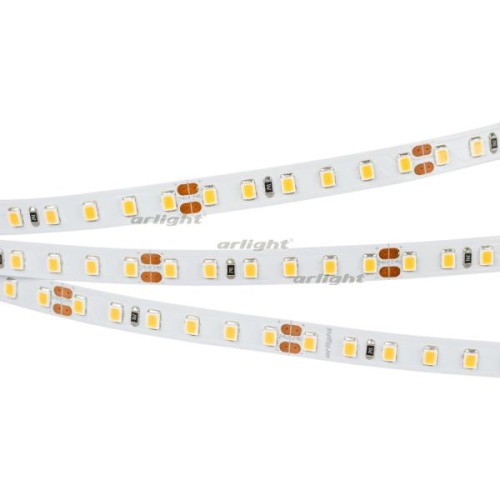 Лента светодиодная RT-A120-8mm 24V Warm 2700К SUN 14.4Вт/м IP20 2835 открыт. (уп.5м) Arlight 024974(
