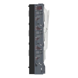 Выключатель вертикальный предохранитель разъединитель 400А 3P с 3х полюсным отключением с выводами "