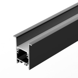 Профиль SL-COMFORT-3542-F-2000 ANOD BLACK 2м алюм. Arlight 031765