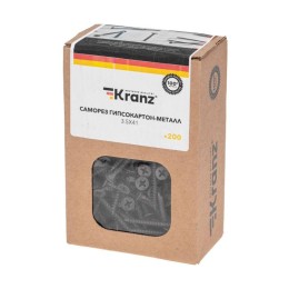 Саморез гипсокартон-металл 3.5х41 (уп.200шт) Kranz KR-01-3341-006