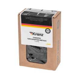 Саморез гипсокартон-металл 3.5х45 (уп.200шт) Kranz KR-01-3341-007
