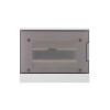 Бокс в нишу Basic E 8М сер. прозр. дверь (с клемм) ABB 1SZR004002A1203