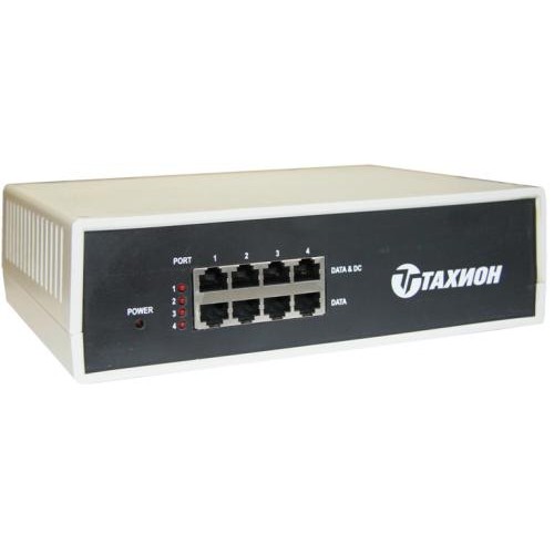 Инжектор 4-х канальный для питания по сети Ethernet IР-камер или другого оборудования поддерживающег