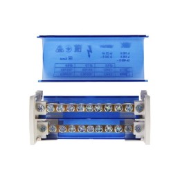 Шина на DIN-рейку (кросс-модуль) ШНК 2х11 L+PEN IEK YND10-2-11-050