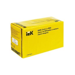 Шина на DIN-рейку (кросс-модуль) ШНК 2х11 L+PEN IEK YND10-2-11-050