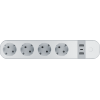 Удлинитель 4х1.5м 16А Smart Home с заземл. 2хUSB с управлением по WI-FI бел. NAVIGATOR 95132
