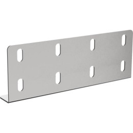 Пластина соединительная усилен. H=100мм 1.5мм RAL 9016 IEK CLM50D-PSU-100-15-9016