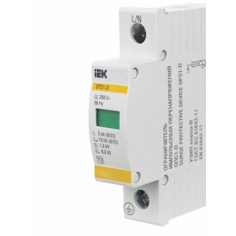 Ограничитель перенапряжения ОПС1-D 1P KARAT IEK MOP20-1-D