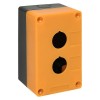 Корпус КП102 2 кнопки пластик. желт. EKF cpb-102-o