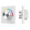 Панель SMART-P8-RGB-G-IN White (12-24В 3х4А Rotary 2.4G) (IP20 пластик) Arlight 033764